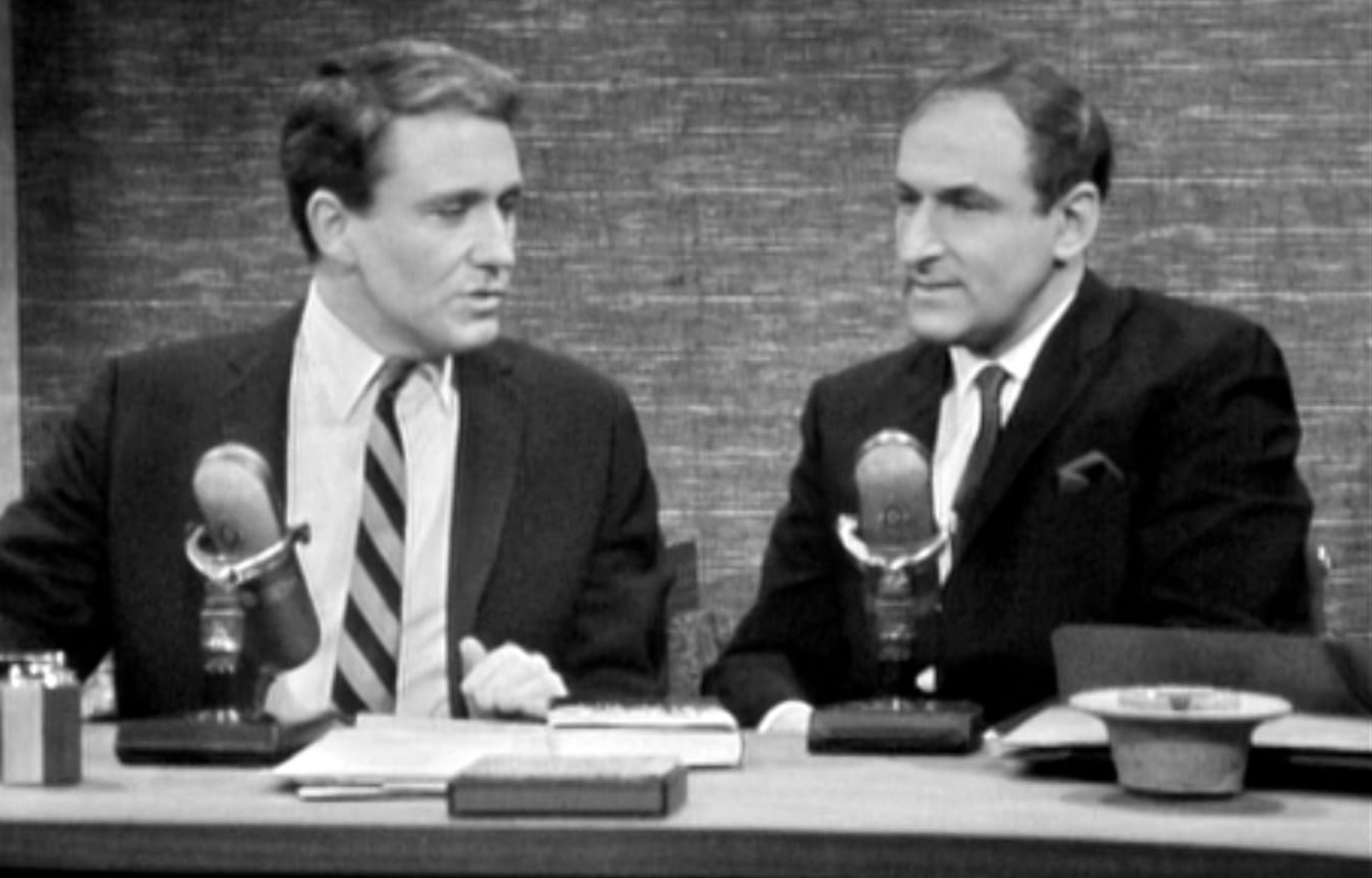 Merv Griffin and ghost hunter Hans Holzer 